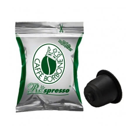 Miscela VERDE REspresso Borbone Decaffeinato compatibile Nespresso