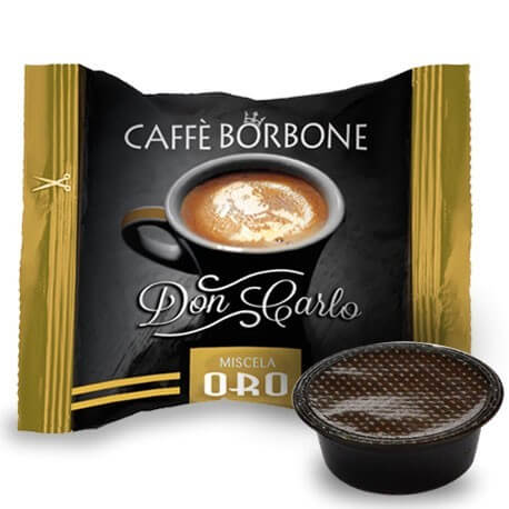 Caffè Borbone Compatibile Lavazza A Modo Mio Don Carlo miscela ORO 100 Capsule