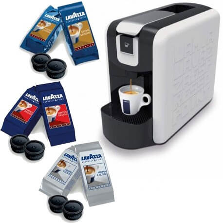 Macchina Caffe' Capsule Lavazza Espresso Point Mini. Cialde, Capsule  Originali e Compatibili Caffè