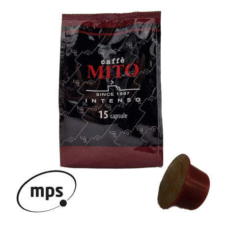 15 Capsule Compatibili Illy Mitaca MPS miscela intenso caffè Mito