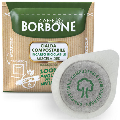 Decaffeinato miscela VERDE Brobone Filtro Carta E.S.E. 44mm